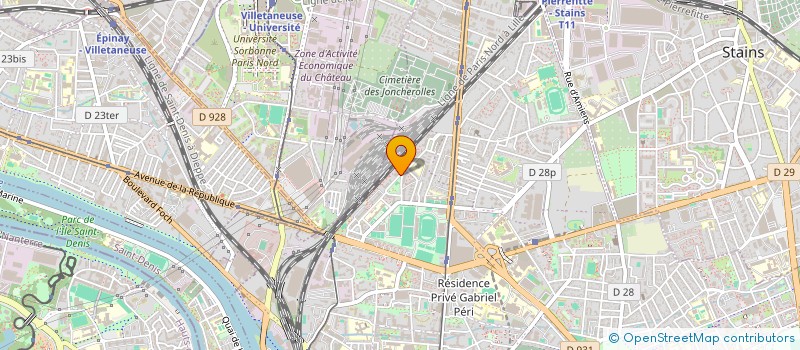 localisation de l'entreprise RENOVAPRO  SAINT-DENIS