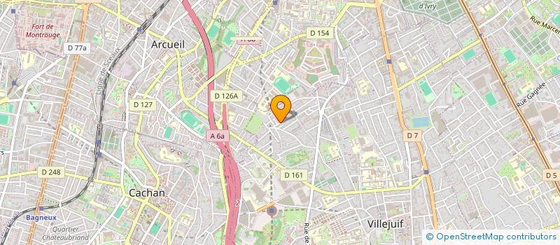 localisation de l'entreprise RENOVAPRO à VILLEJUIF