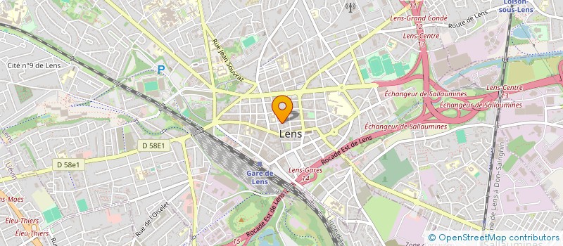 localisation de l'entreprise RENOVAPRO  LENS