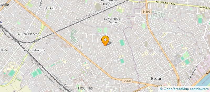 localisation de l'entreprise RENOVAPRO D&D  HOUILLES