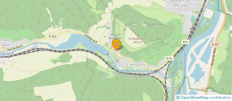 localisation de l'entreprise RENOVAR  ARNAVILLE