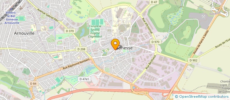 localisation de l'entreprise RENOVASOL  POISSY