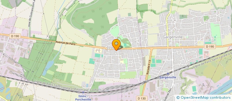 localisation de l'entreprise RENOVASTYLE  ISSOU