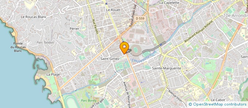 localisation de l'entreprise RENOVASUD à MARSEILLE