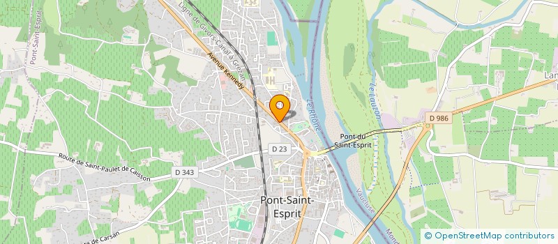 localisation de l'entreprise RENOVAT SARL à PONT-SAINT-ESPRIT