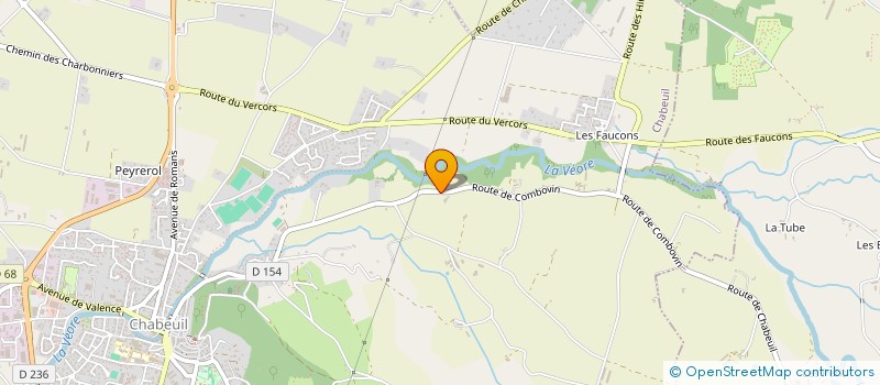 localisation de l'entreprise RENOVATEC à CHABEUIL