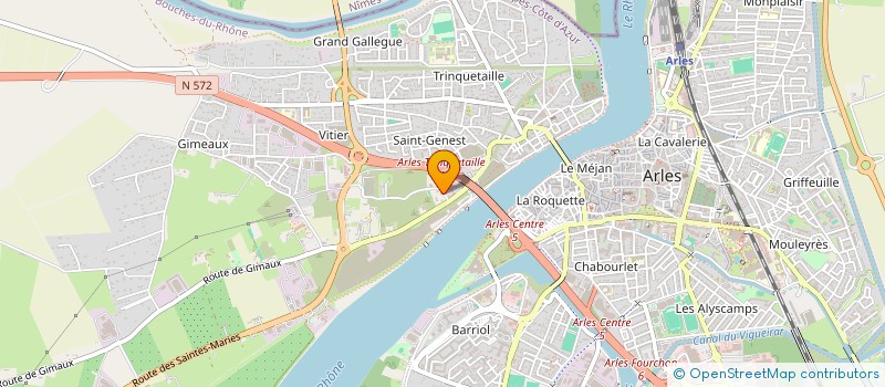 localisation de l'entreprise RENOVATECH à ARLES