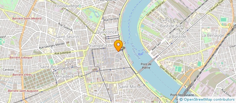 localisation de l'entreprise RENOVATEURS ASSOCIES à BORDEAUX