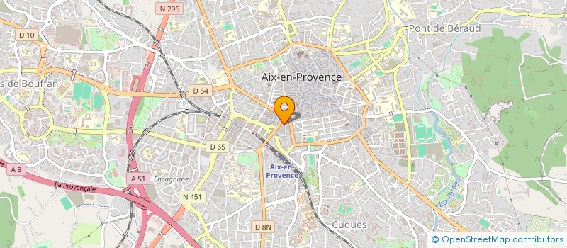 localisation de l'entreprise RENOVATEURS ET CONSTRUCTEURS PAYS D'AIX à AIX-EN-PROVENCE
