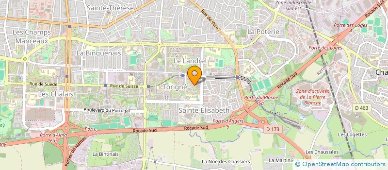 localisation de l'entreprise RENOVATIC BATIMENT  RENNES