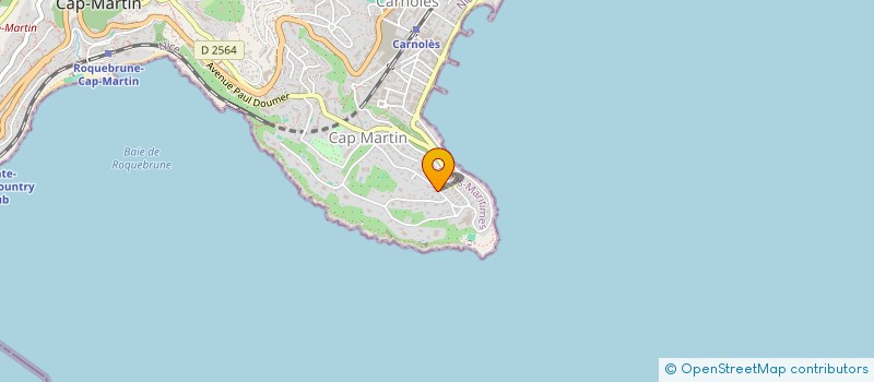 localisation de l'entreprise RENOVATICO à ROQUEBRUNE-CAP-MARTIN