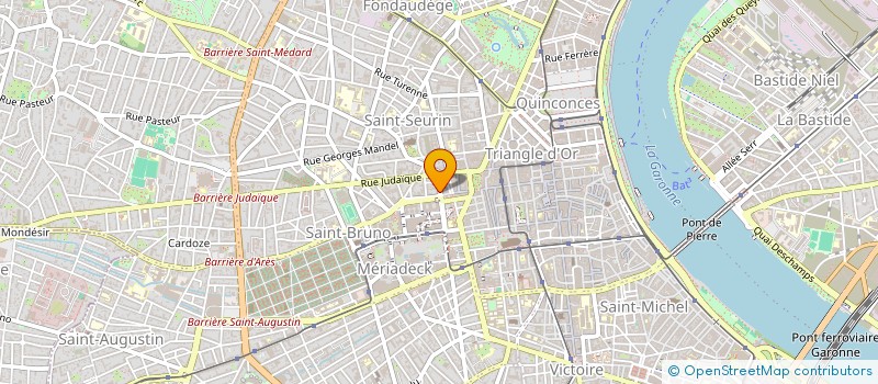 localisation de l'entreprise RENOVATIO à BORDEAUX