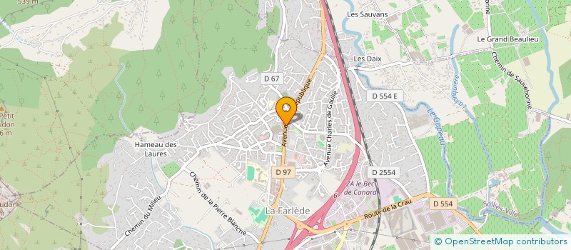 localisation de l'entreprise RENOVATIO  LA FARLEDE