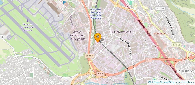 localisation de l'entreprise RENOVATIO à VITROLLES