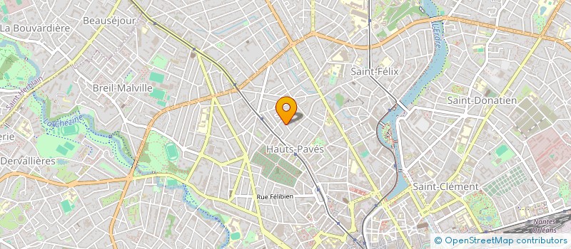 localisation de l'entreprise RENOVATIO à NANTES