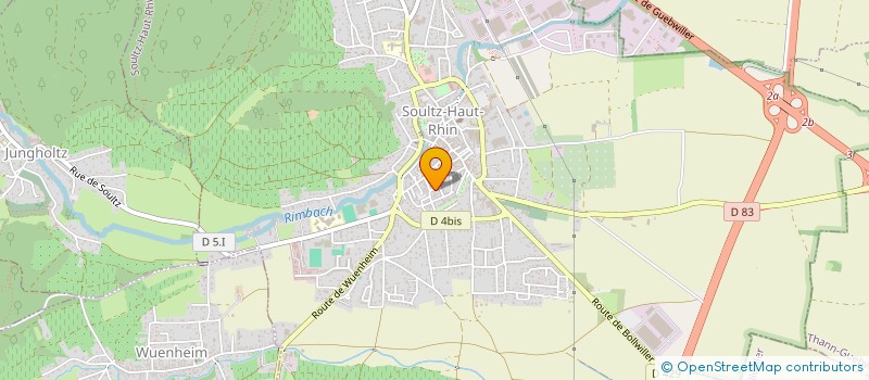 localisation de l'entreprise RENOVATIO OPC à SOULTZ-HAUT-RHIN