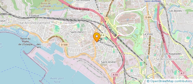 localisation de l'entreprise RENOVATION 13 à MARSEILLE