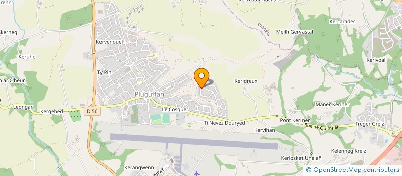 localisation de l'entreprise RENOVATION 29 à PLUGUFFAN