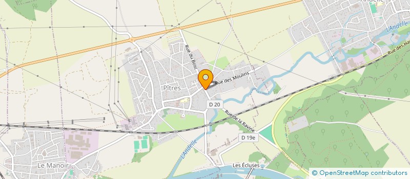 localisation de l'entreprise RENOVATION  PITRES