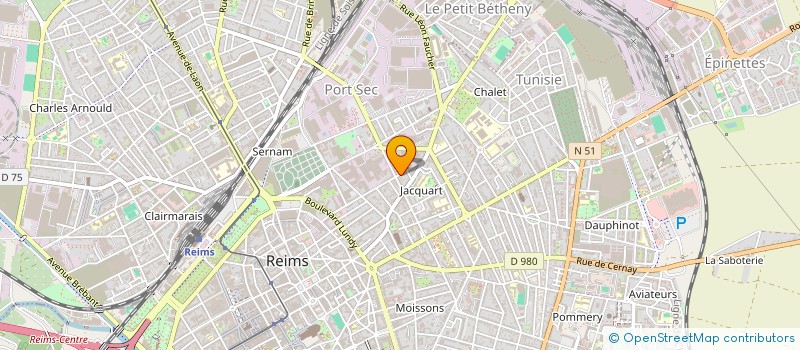 localisation de l'entreprise RENOVATION 51 SARL à REIMS