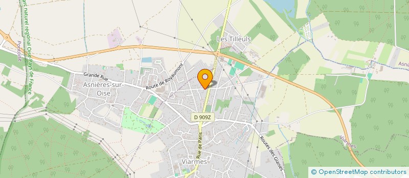 localisation de l'entreprise RENOVATION AMENAGEMENT SERVICE à VIARMES