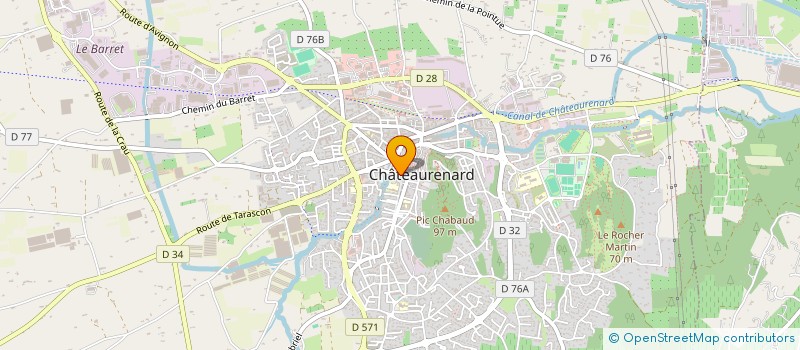 localisation de l'entreprise RENOVATION AVIGNON à CHATEAURENARD
