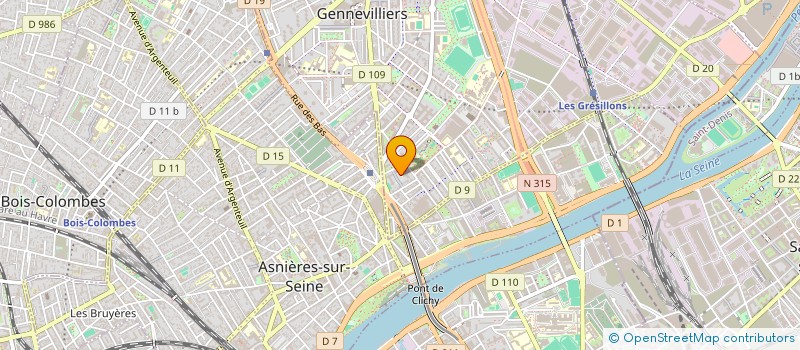 localisation de l'entreprise RENOVATION BAT 92 à GENNEVILLIERS
