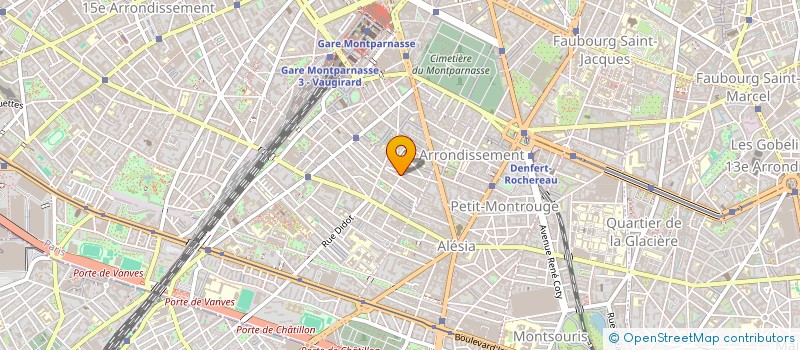 localisation de l'entreprise RENOVATION BATIMENT 14 à PARIS