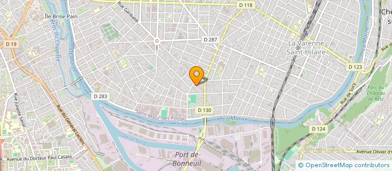 localisation de l'entreprise RENOVATION BATIMENT à SAINT-MAUR-DES-FOSSES