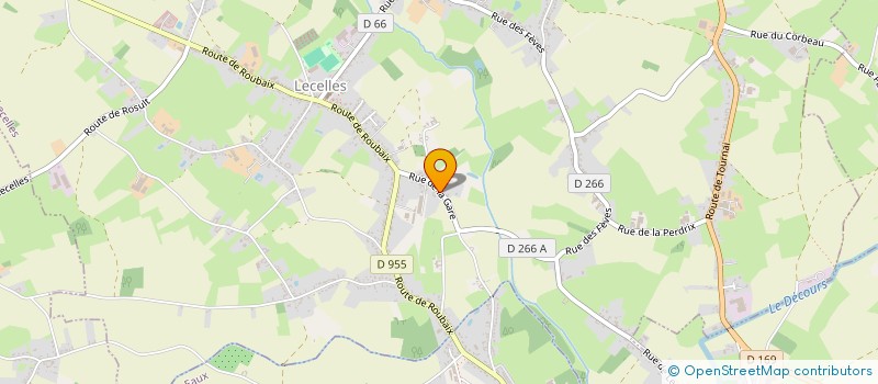 localisation de l'entreprise RENOVATION BATIMENT SERVICES à LECELLES