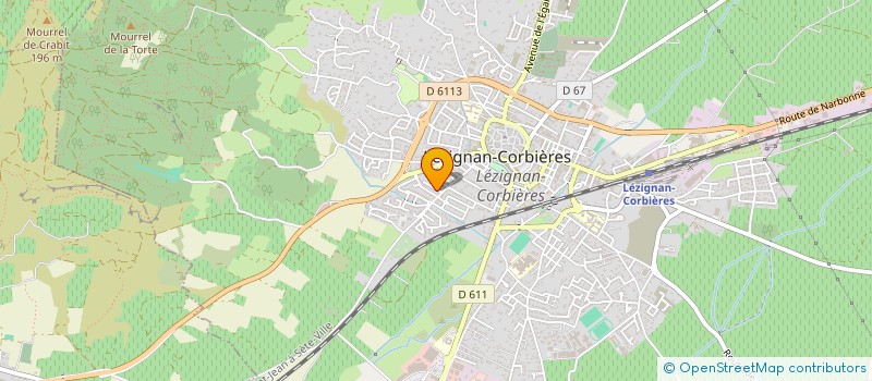 localisation de l'entreprise RENOVATION BATIMENT SERVICES  LEZIGNAN-CORBIERES