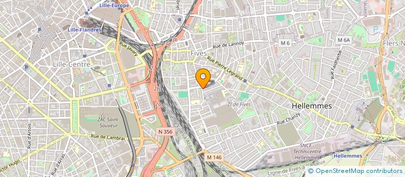 localisation de l'entreprise RENOVATION BTP à LILLE