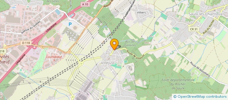 localisation de l'entreprise RENOVATION C L P  VILLEJUST