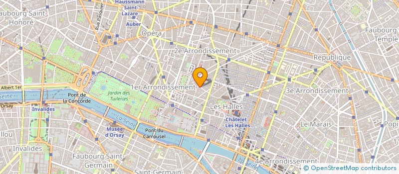 localisation de l'entreprise RENOVATION COMMERC ET INDUSTRI à PARIS