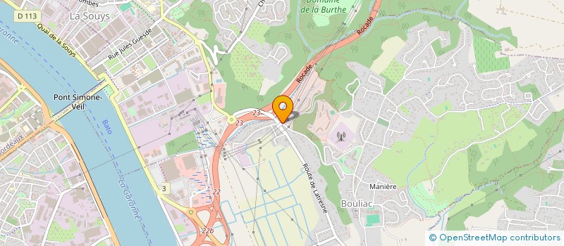 localisation de l'entreprise RENOVATION CONCEPT INGENIERIE  PESSAC