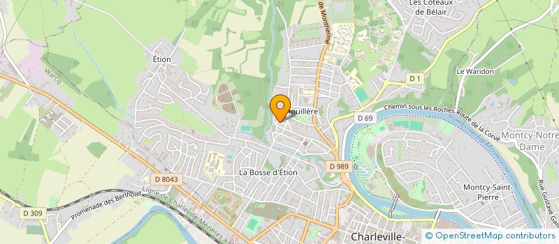 localisation de l'entreprise RENOVATION CONFORT à CHARLEVILLE-MEZIERES