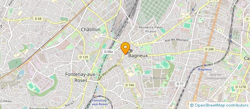 localisation de l'entreprise RENOVATION & CONSEILS à BAGNEUX