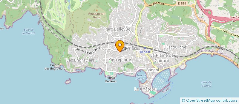 localisation de l'entreprise RENOVATION CONSTRUCT TRADITION VAROISE  BANDOL