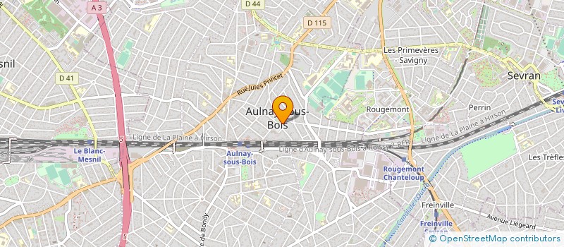 localisation de l'entreprise RENOVATION CONSTRUCTION PLUS à AULNAY-SOUS-BOIS