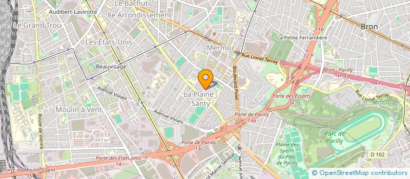 localisation de l'entreprise RENOVATION D à LYON
