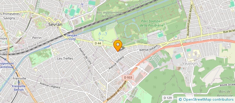 localisation de l'entreprise RENOVATION DE FRANCE à LIVRY-GARGAN
