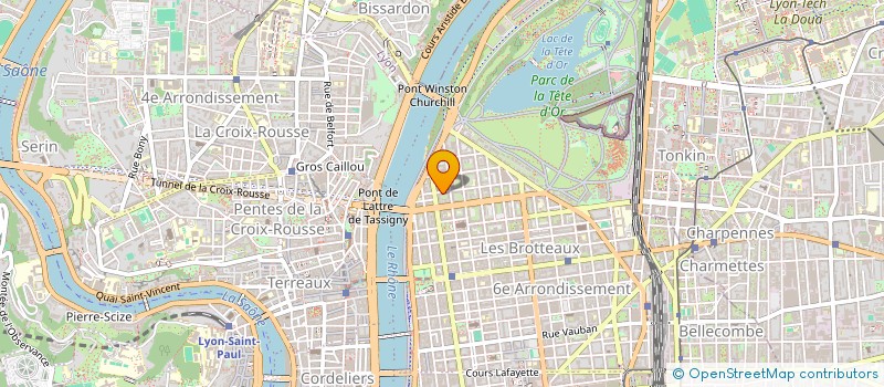 localisation de l'entreprise RENOVATION DE L EUROPE à LYON 6EME