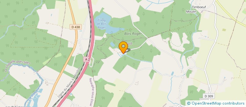 localisation de l'entreprise RENOVATION DE L' HABITAT à MACE