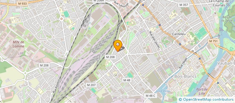 localisation de l'entreprise RENOVATION DECO à LILLE