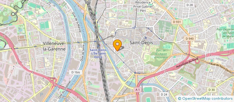 localisation de l'entreprise RENOVATION & DECORATION  SAINT DENIS