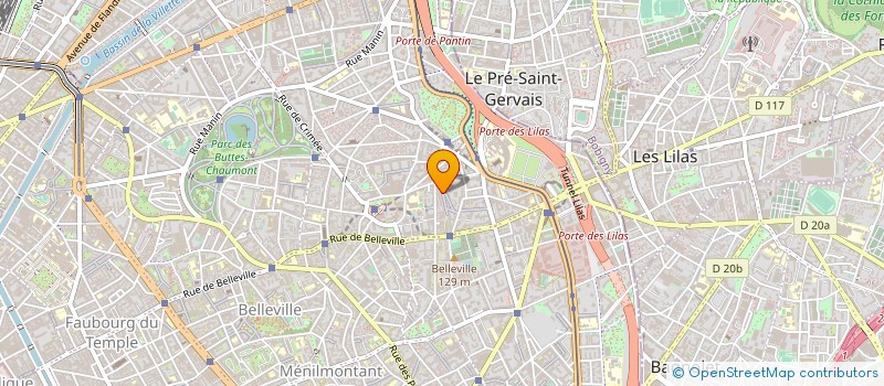 localisation de l'entreprise RENOVATION DECORATION D'INTERIEUR  PARIS