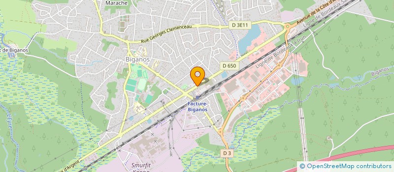 localisation de l'entreprise RENOVATION DU BASSIN  BIGANOS