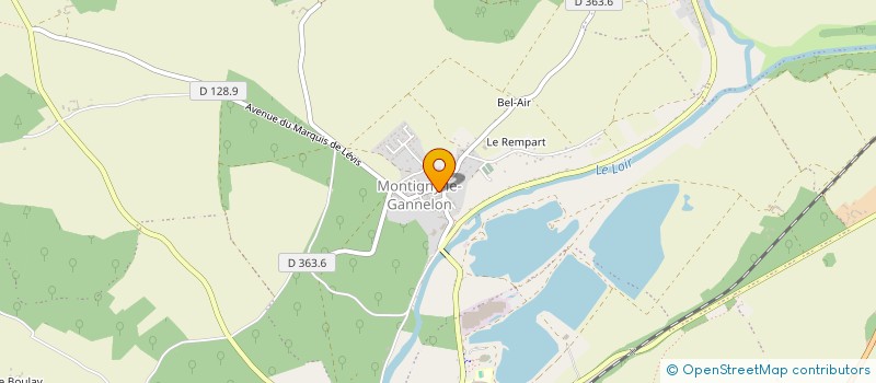 localisation de l'entreprise RENOVATION DU BATI ANCIEN à CLOYES-LES-TROIS-RIVIERES