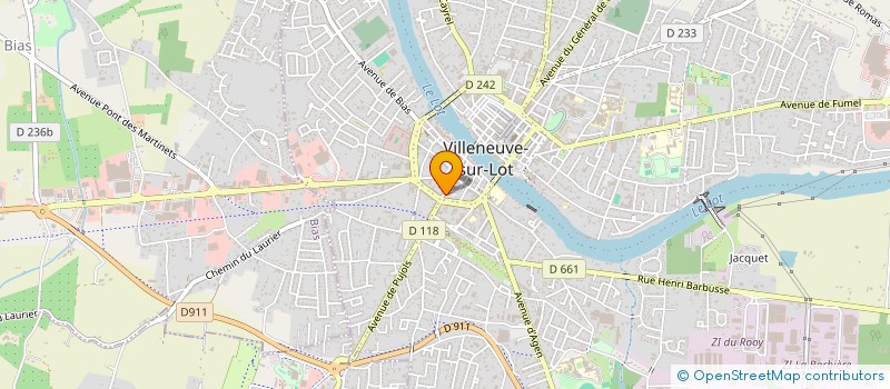 localisation de l'entreprise RENOVATION DU BATIMENT à VILLENEUVE-SUR-LOT