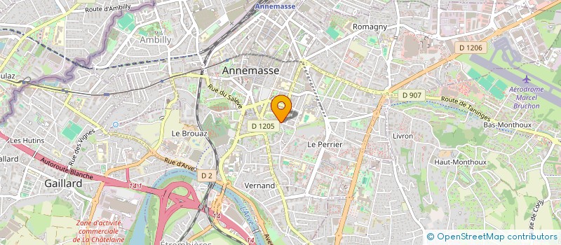 localisation de l'entreprise RENOVATION DU LEMAN  ANNEMASSE